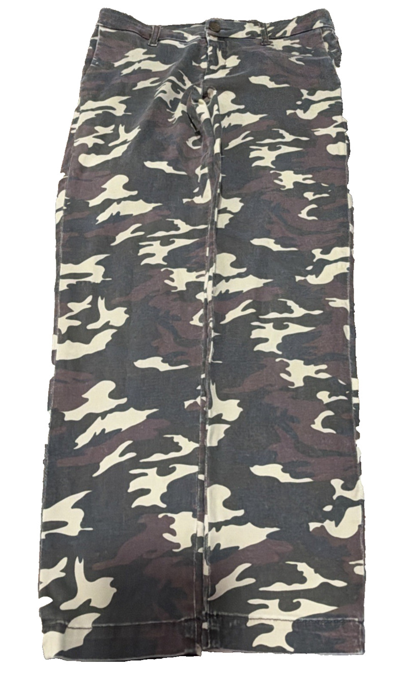KUT from the Kloth Catherine Ankle Trouser Camo Pants Size 8
